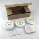 New Dimmable LED under Cabinet Light with Remote Control Battery Operated LED Closets Lights for Wardrobe Bathroom Lightin