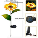 Waterproof Solar Energy Sunflower Lamp - Solarbloom