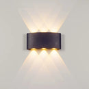 IP65 LED Wall Lamp Aluminium Outdoor Waterproof Garden Fence Sconce Balcony Light Indoor Bedroom Living Room Stairs Wall Light